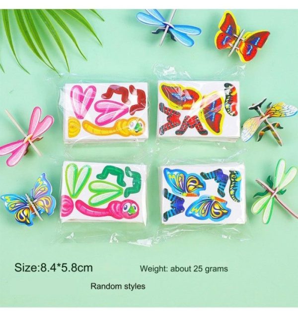 Mainan craft 3D Foam single animal, Mainan puzzle busa 3D susun DIY Kecil - Image 2