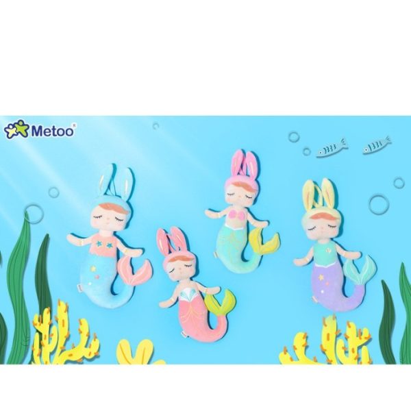 Boneka metoo mermaid, kelinci meeto, boneka anak kecil, boneka lucu