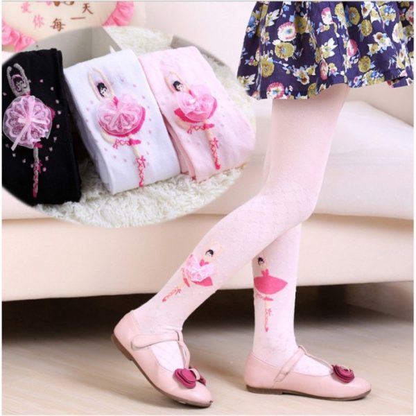 Celana legging anak model ballet anak, Celana panjang dalaman anak