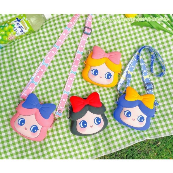 Tas dompet silikon princess, Dompet snow white anak dewasa