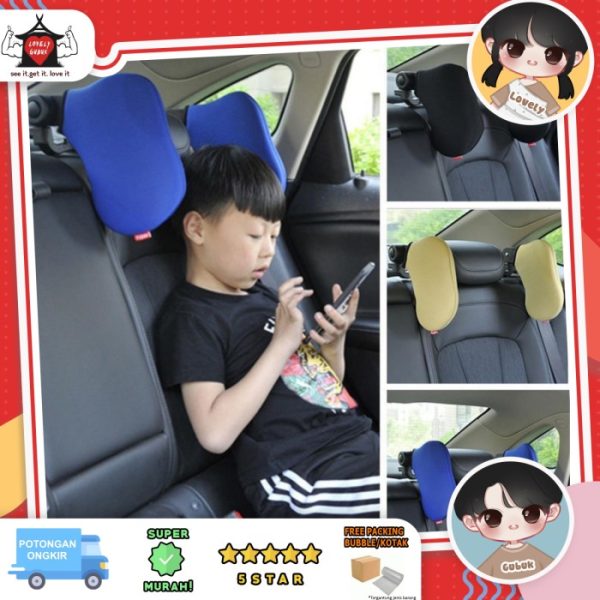 Sleep pillow for car, Bantal leher penyangga mobil, Sandaran Kepala