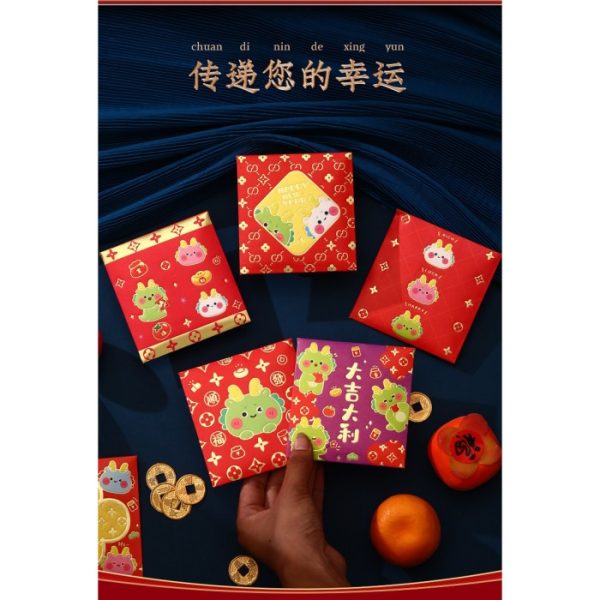 Angpao 2024 angpao Imlek tahun naga red packet, ampau,ampao dragon