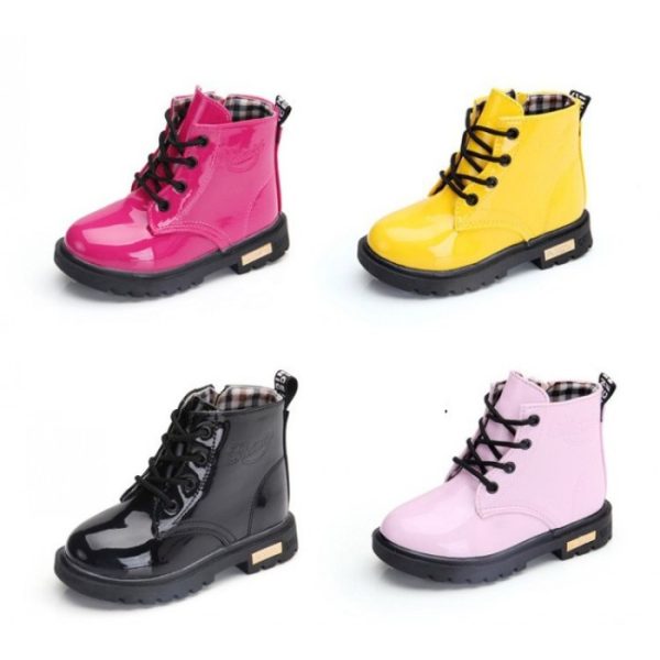 Sepatu boots polos warna anak, Sepatu boots unisex anak part 2