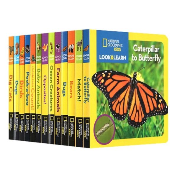 Buku national geographic Kids Look and learn, Board book NatGeo