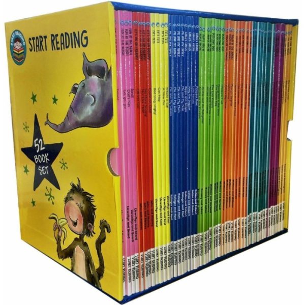 Buku belajar baca,Start Reading 52 Books to help child become a reader