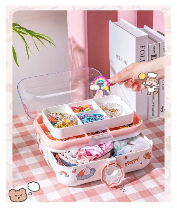 Jewelry Storage Box, Tempat penyimpanan perhiasan / aksesoris rambut