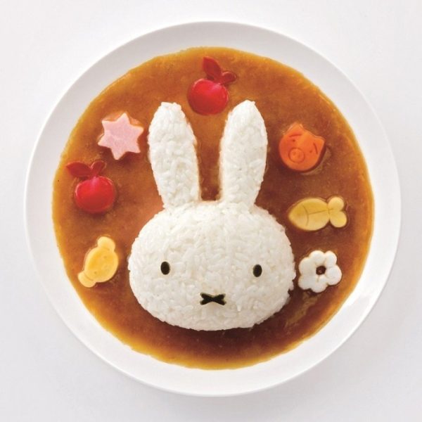 cetakan bento miffy, cetakan nasi bento bunny, cetakan bento terbaru