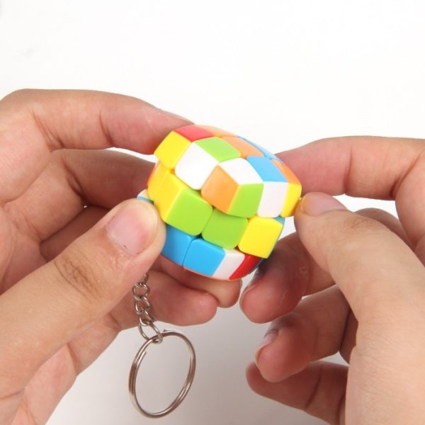 Gantungan kunci rubik, Mini Rubic Cube keychain