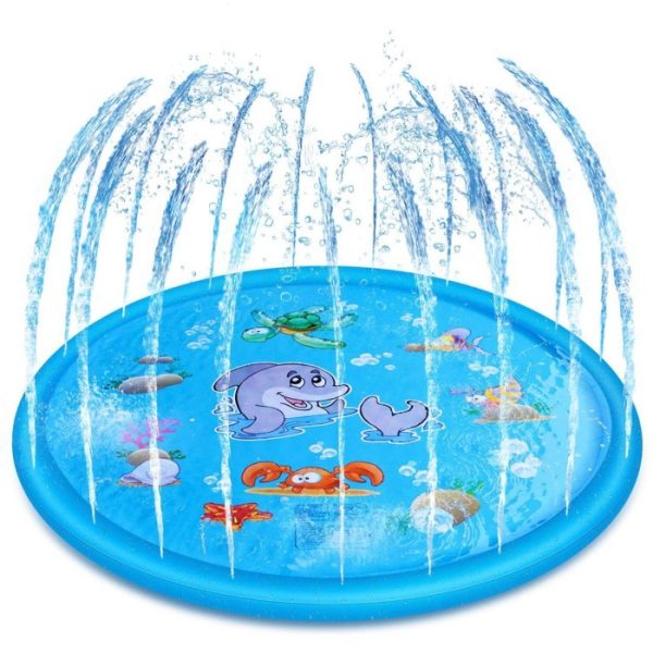 Kolam semprot air anak, Kids water spray mat