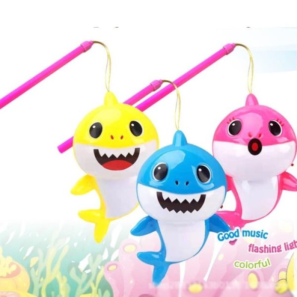 Lantern shark anak, Mainan shark lampion lampu mooncake festival