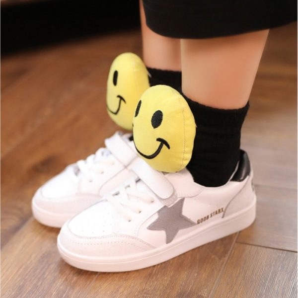 Kaos kaki boneka emoticon, Kaos kaki 3D smiley anak 1-8 tahun