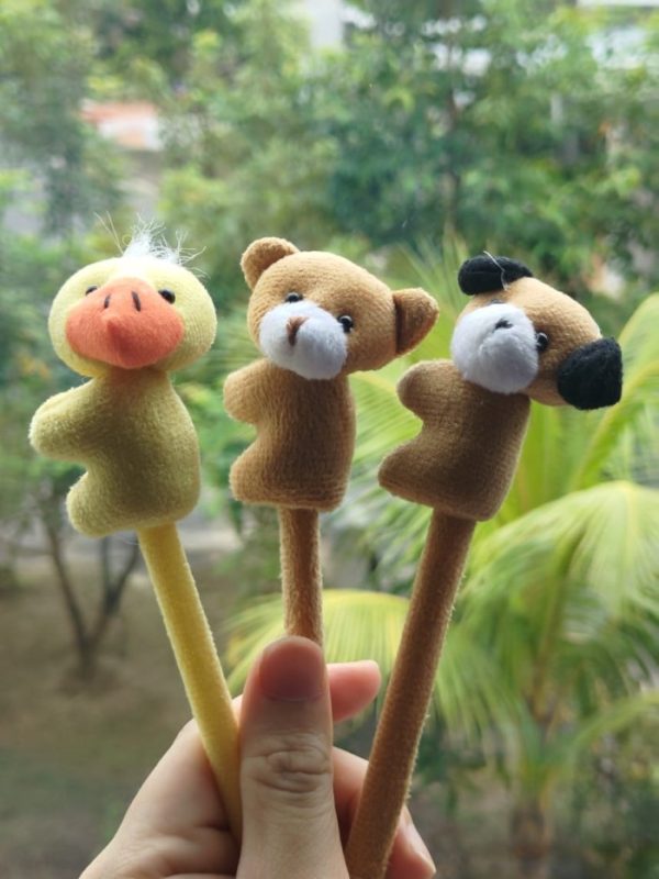 Pulpen animal 3D lucu, Pena hewan plush animal pen, Bolpoin lucu