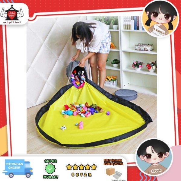 Toy Storage Box, Tabung penyimpan mainan. kantong penyimpan mainan