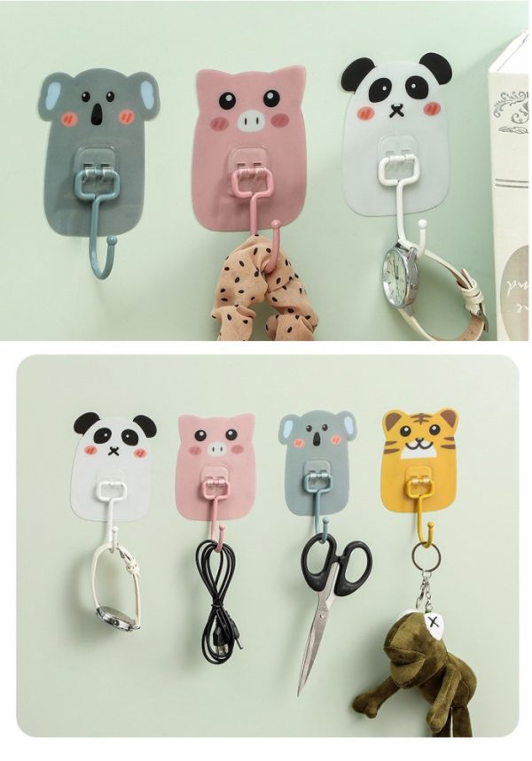 Gantungan tempel dinding hook besi besar kartun, Wall hook cartoon