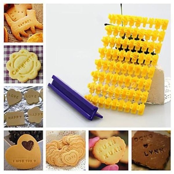 cetakan alphabet biskuit,cetakan huruf angka biskuit,cookies mould