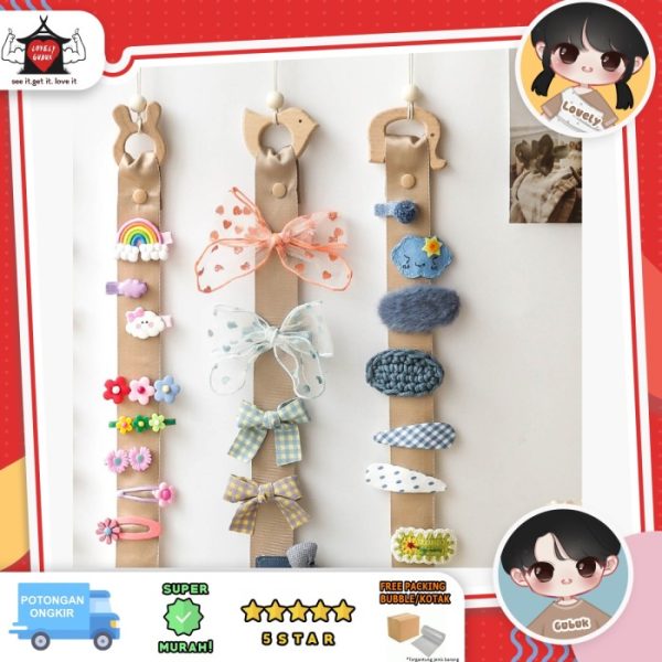 Gantungan aksesoris rambut anak, Hair accessories organizer