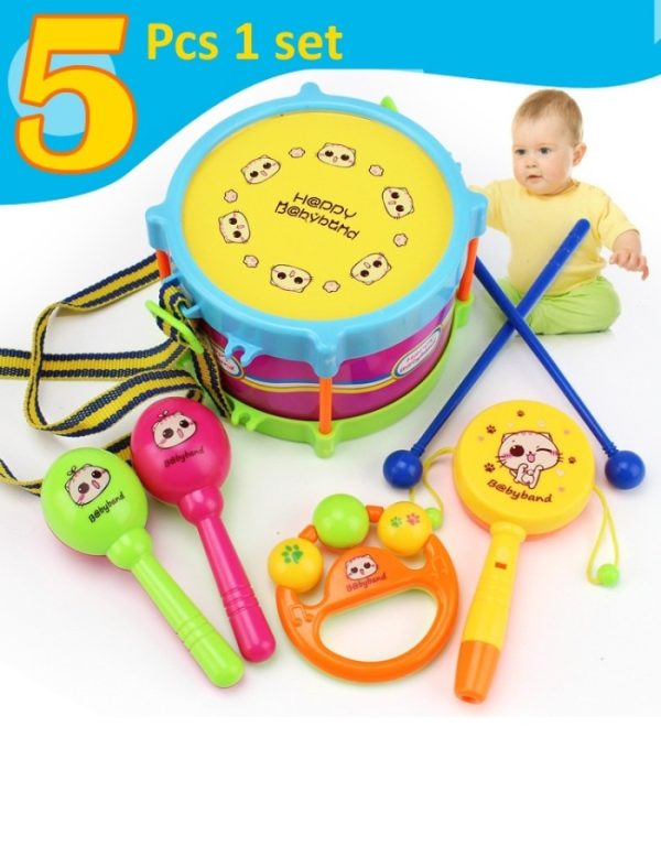 mini drum set anak, mainan alat musik bayi, mainan drum set