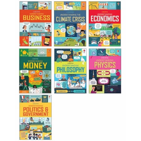 Buku Usborne understanding Money, Politics, Economics, Business