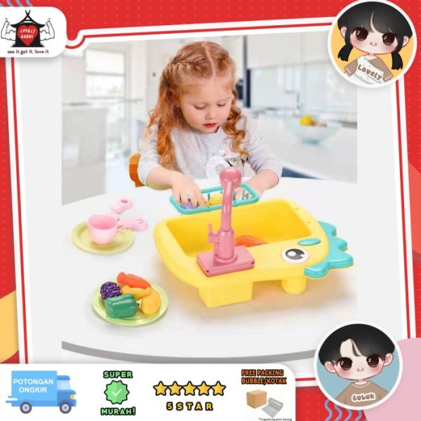 Mainan wastafel cuci tangan anak, Washing sink washbasin