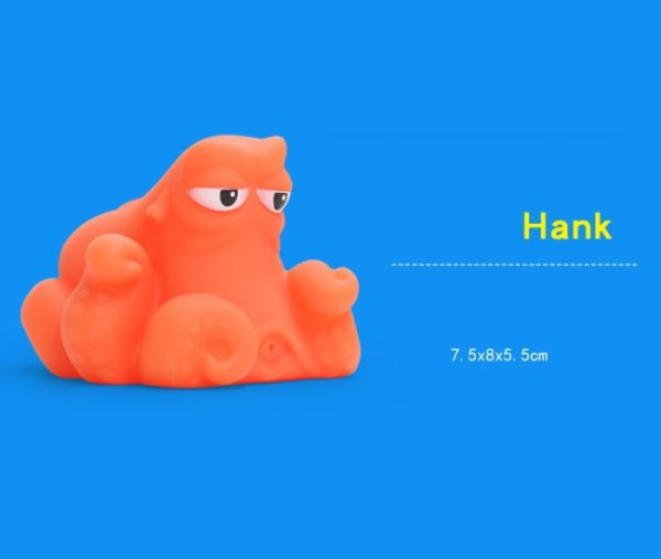 Mainan mandi anak, Mainan karet ikan nemo semprot air, Mainan tembak - Hank Octopus