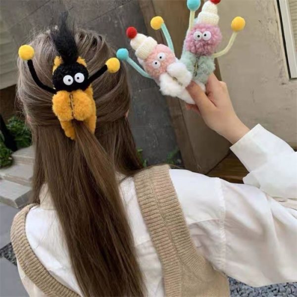 Jepit Rambut Korea ala boneka lucu, funny hair Claw Clip model boneka