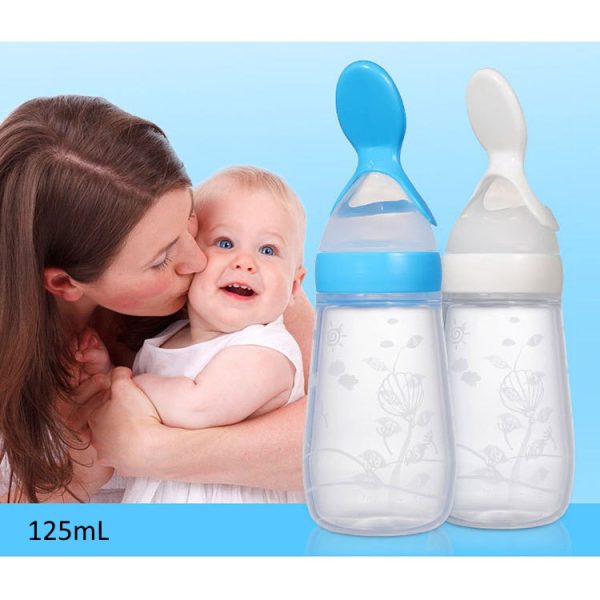 Baby feeder, Squeeze feeder, Sendok botol isi makanan mpasi