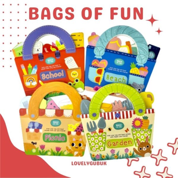 Buku Board book Cerita Anaka, Board Book Bags of Fun