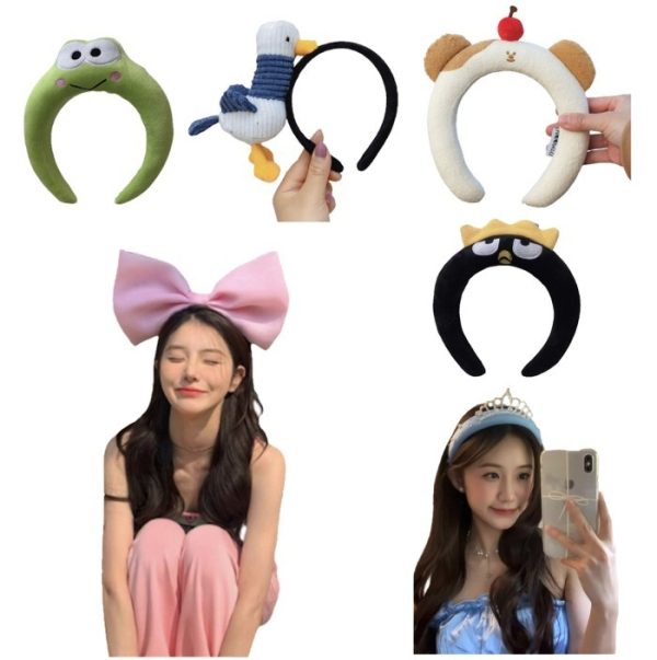 Aksesoris rambut lucu, Bando kartu lucu, Funny Cute Headband-Part 8 - Image 4