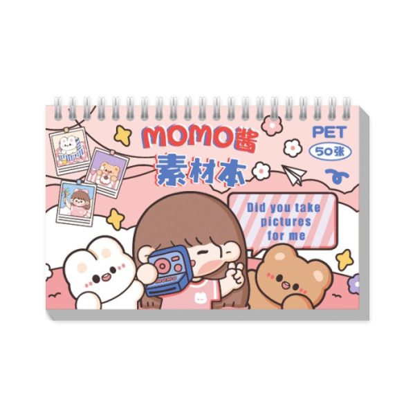 Stiker semi transparan PET bentuk kalender 50 lembar - Image 5