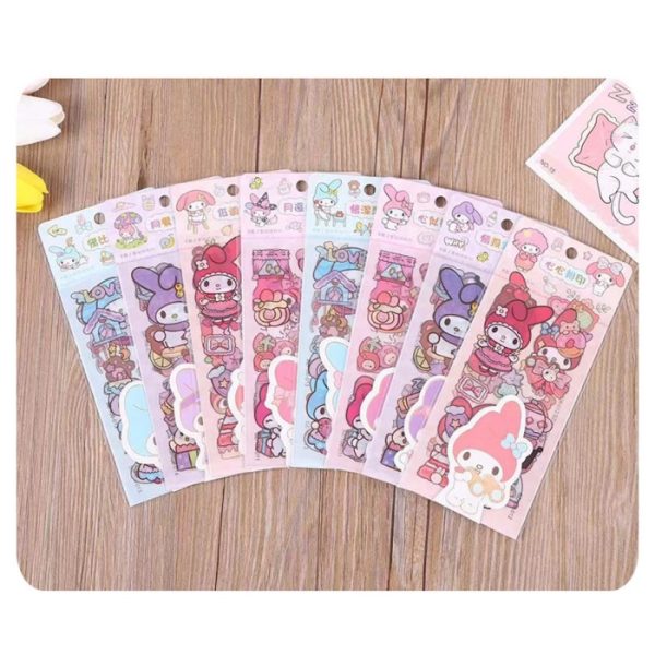 Stiker semi transparan PET, Accessoris Sticker, Stiker hiasan diary - Image 5