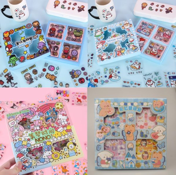 [PART 4]Stiker semi transparan PET 100 pcs set, Accessoris transparant