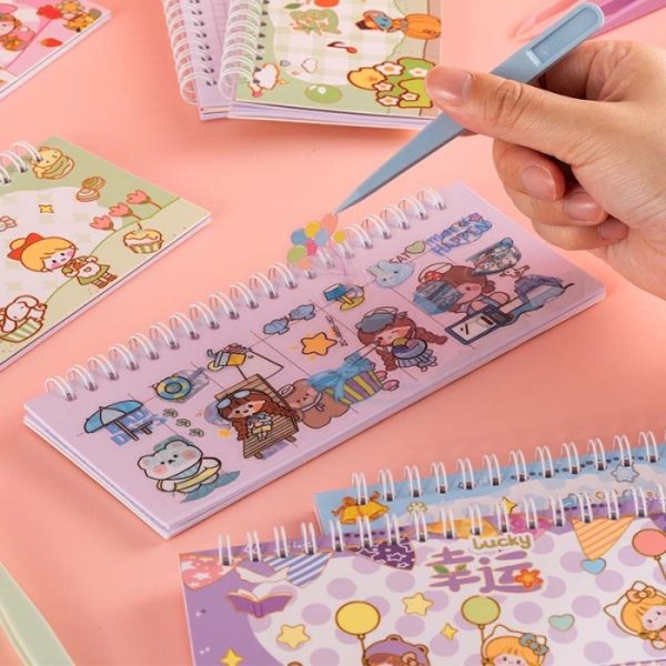 Buku stiker planner diary 2 in 1, Buku agenda sticker PET 2 in 1 - Image 4