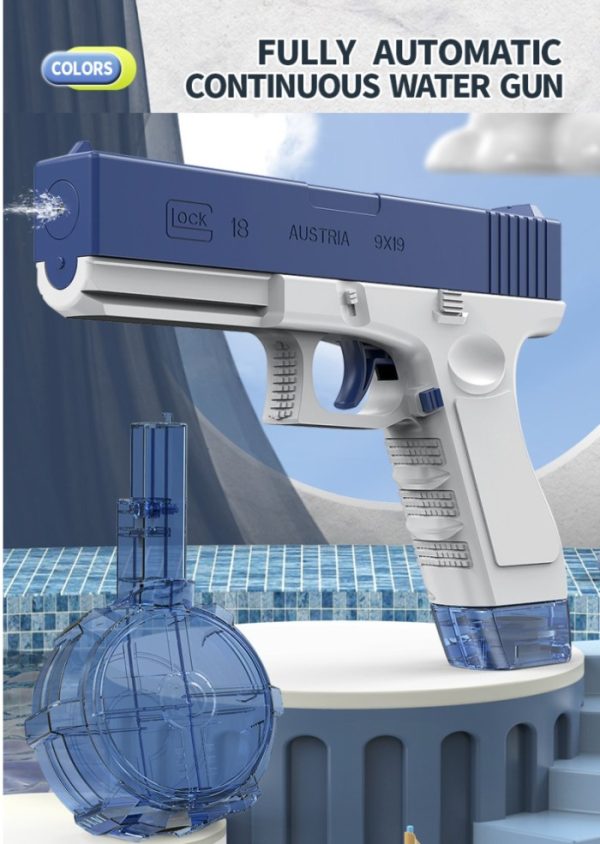 Mainan pistol air elektrik modern, Electric continuous water gun