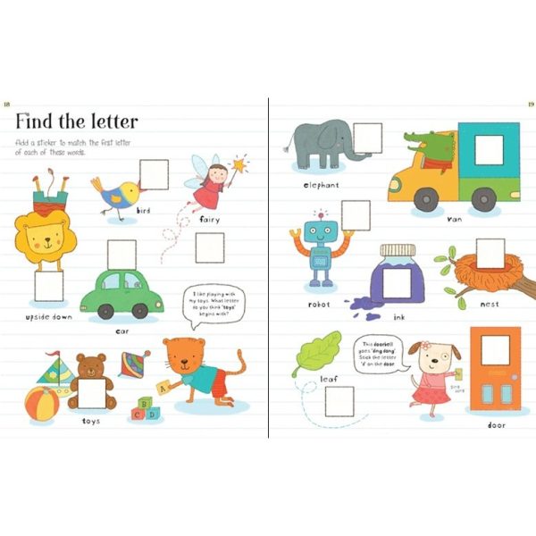 Usborne sticker book, Buku stiker usborne, Stiker belajar anak - Image 7