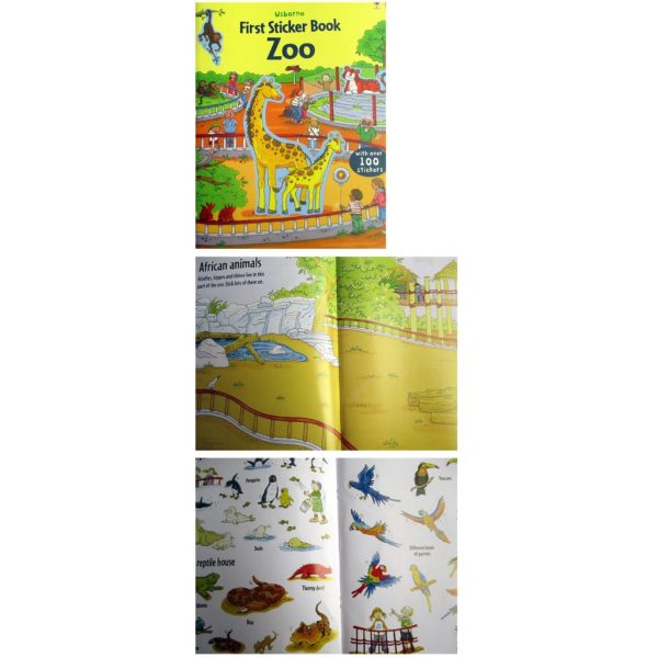 Usborne sticker book, Buku stiker usborne, Stiker belajar anak - Image 8