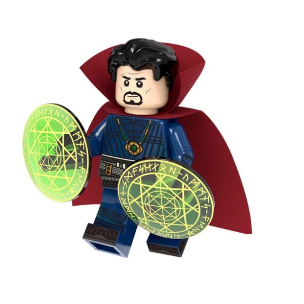 [LOGU] Brick Superhero action figures, Brick karakter friend hero sponge - Image 3