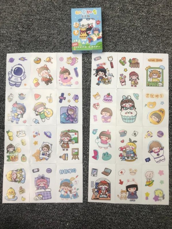 Buku stiker kecil, Mini sticker book, Stiker lucu anak - Image 5