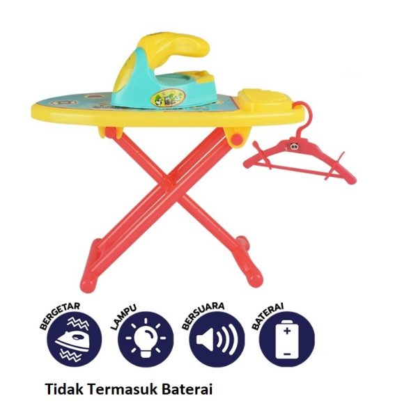 Mainan Anak Rumah Tangga Mesin Cuci Setrika Kulkas Microwave KGP707 KGP708 KGP709 KGP710 - Image 3