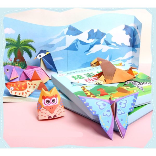 [LOGU] Mainan origami lipat hewan anak, Mainan lipat kertas animal - Image 3