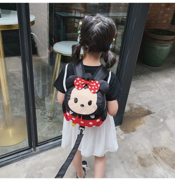 Tas backpack mickey minnie tsum-tsum lucu anak, ransel tsum-tsum - Image 3