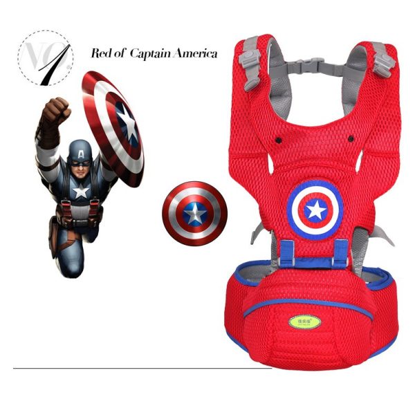 [LOGU] Gendongan hipseat bayi, Gendongan mickey minnie duduk superhero anak, Gendongan superman - Image 7