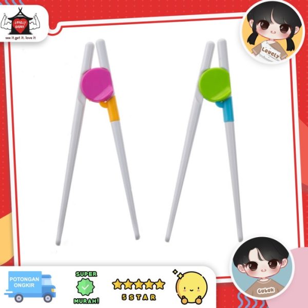 Children chopstick, Sumpit belajar anak, Sumpit belajar motorik anak