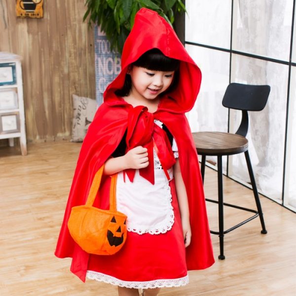 [KHUSUS BATAM] Baju cosplay little red hood anak, Kostum halloween