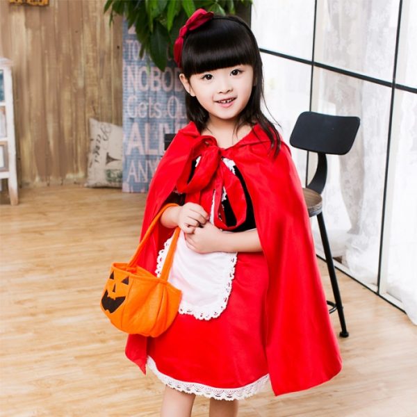 [KHUSUS BATAM] Baju cosplay little red hood anak, Kostum halloween - Image 4