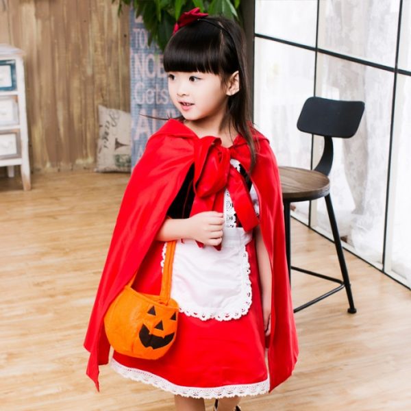 [KHUSUS BATAM] Baju cosplay little red hood anak, Kostum halloween - Image 5