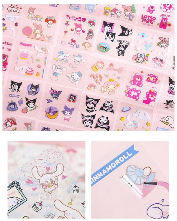 [Part 3]Stiker semi transparan PET 100 pcs set, Accessoris transparant - Image 2