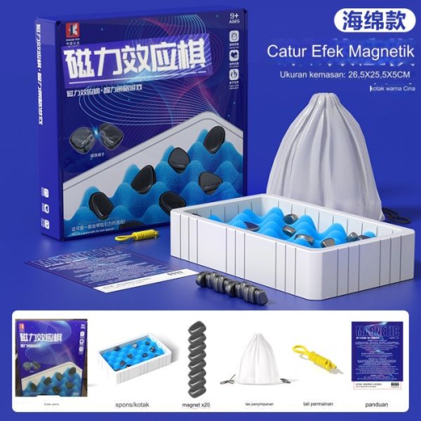 Mainan magnetic battle, Catur magnetik, Mainan interaksi board game