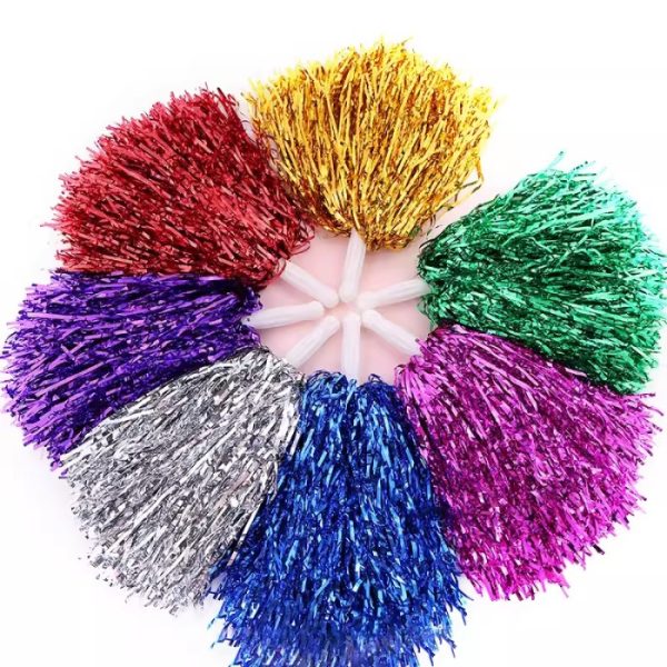 Pom-Pom CheerLeader Rumbai, Pom pom stick warna warni - Image 3