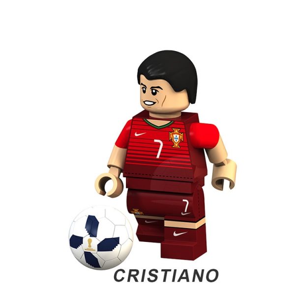 [LOGU] Brick action figures, Brick soccer world cup football, Brick basket NBA karakter - Image 4