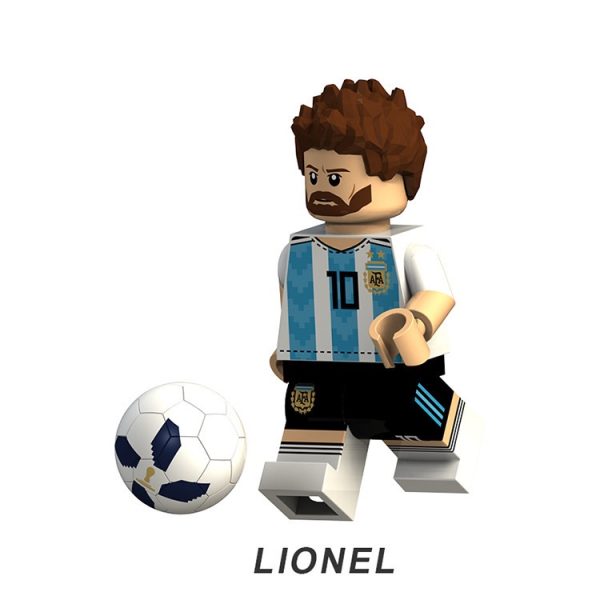 [LOGU] Brick action figures, Brick soccer world cup football, Brick basket NBA karakter - Image 5